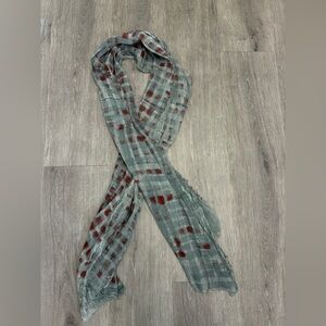 Abstract Scarf.  68 inch by 18 inch